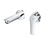 Immagine di Grohe EUROSMART miscelatore P.17 cm a parete per lavabo, senza corpo incasso, finitura cromo 29337003