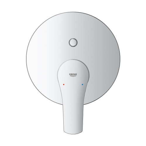 Immagine di Grohe EUROSMART miscelatore monocomando per doccia, con deviatore, senza corpo incasso, finitura cromo 24043003