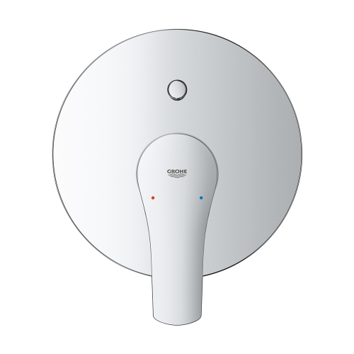 Immagine di Grohe EUROSMART miscelatore monocomando per doccia o vasca, con deviatore, con corpo incasso, finitura cromo 33305003
