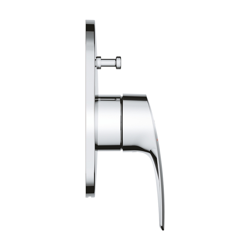 Immagine di Grohe EUROSMART miscelatore monocomando per doccia o vasca, con deviatore, con corpo incasso, finitura cromo 33305003