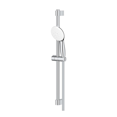 Immagine di Grohe TEMPESTA 110 set doccia con asta doccia H.60 cm, monopola Tempesta 110 28419003 3 getti e flessibile 175 cm, con sistema antiscottatura, finitura cromo 27644003