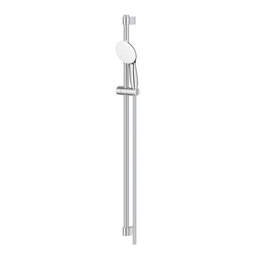 Immagine di Grohe TEMPESTA 110 set doccia con asta doccia H.90 cm, monopola Tempesta 110 28419003 3 getti e flessibile 175 cm, con risparmio idrico, finitura cromo 26771003