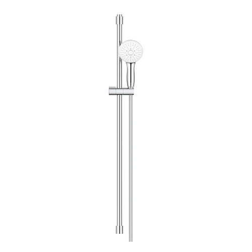 Immagine di Grohe TEMPESTA 110 set doccia con asta doccia H.90 cm, monopola Tempesta 110 28419003 3 getti e flessibile 175 cm, con risparmio idrico, finitura cromo 26771003
