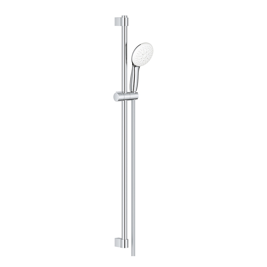 Immagine di Grohe TEMPESTA 110 set doccia con asta doccia H.90 cm, monopola Tempesta 110 28419003 3 getti e flessibile 175 cm, con risparmio idrico, finitura cromo 26771003