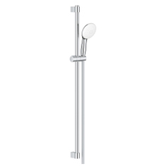 Immagine di Grohe TEMPESTA 110 set doccia con asta doccia H.90 cm, monopola Tempesta 110 27597003 2 getti e flessibile 175 cm, con utilizzo di acqua ridotto e fissaggio superiore regolabile, finitura cromo 2764630E