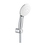 Immagine di Grohe TEMPESTA 110 set manopola doccia a 3 getti, con manopola tempesta 28419003, supporto a parete e flessibile 150 cm, con sistema antiscottatura, finitura cromo 26920003