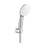 Immagine di Grohe TEMPESTA 110 set manopola doccia a 3 getti, con manopola tempesta 28261003, supporto a parete e flessibile 150 cm, con sistema antiscottatura, finitura cromo 27849003
