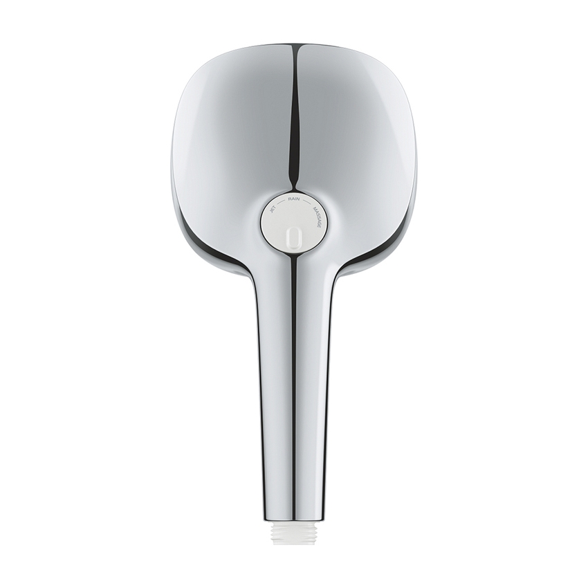 Immagine di Grohe TEMPESTA CUBE 110 manopola doccia a 3 getti, con risparmio idrico, finitura cromo 27574003