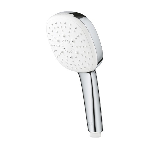Immagine di Grohe TEMPESTA CUBE 110 manopola doccia a 3 getti, con risparmio idrico, finitura cromo 27574003