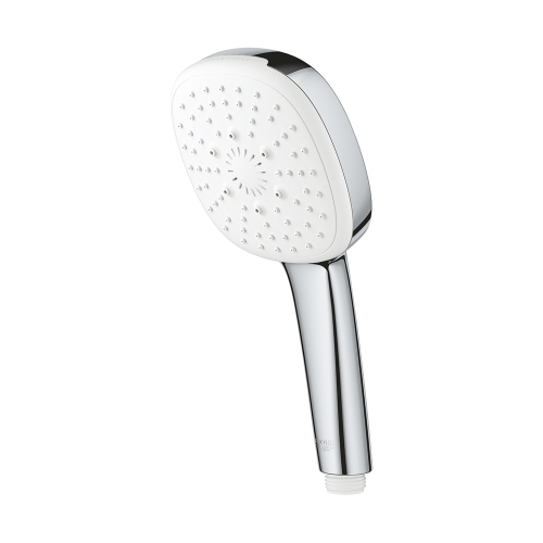 Immagine di Grohe TEMPESTA CUBE 110 manopola doccia a 3 getti, con sistema antiscottatura, finitura cromo 27572003