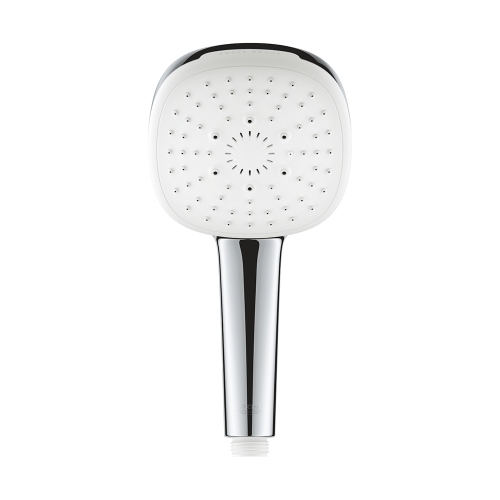 Immagine di Grohe TEMPESTA CUBE 110 manopola doccia a 3 getti, con sistema antiscottatura, finitura cromo 27572003