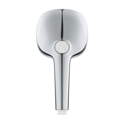 Immagine di Grohe TEMPESTA CUBE 110 manopola doccia a 2 getti, con utilizzo di acqua ridotto, finitura cromo 2757130E