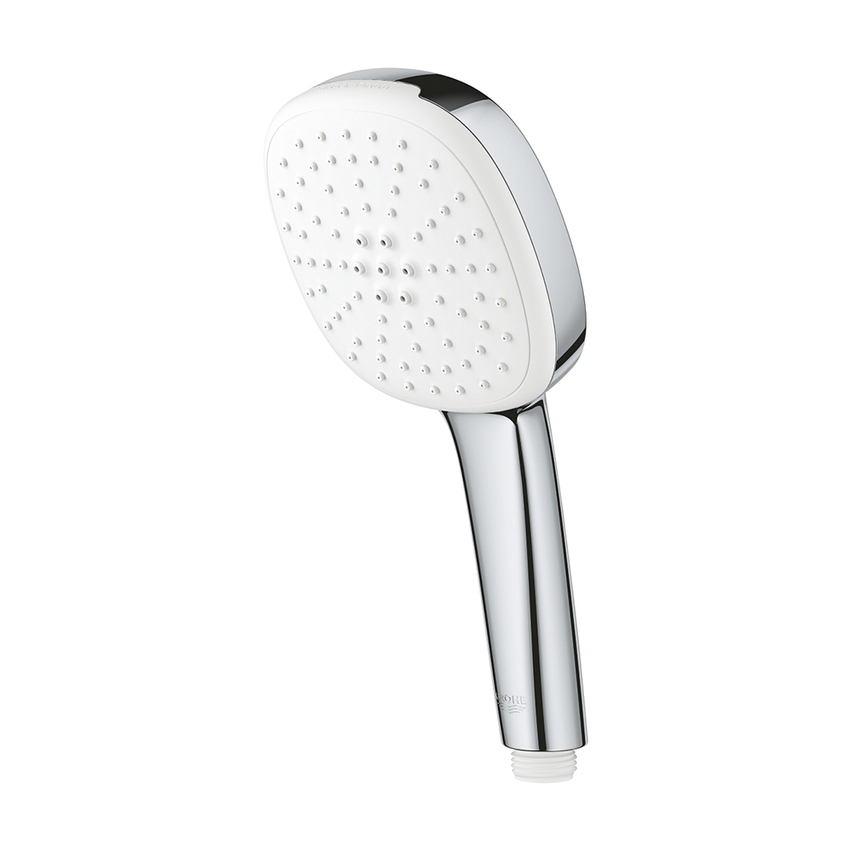 Immagine di Grohe TEMPESTA CUBE 110 manopola doccia a 2 getti, con risparmio idrico, finitura cromo 26746003
