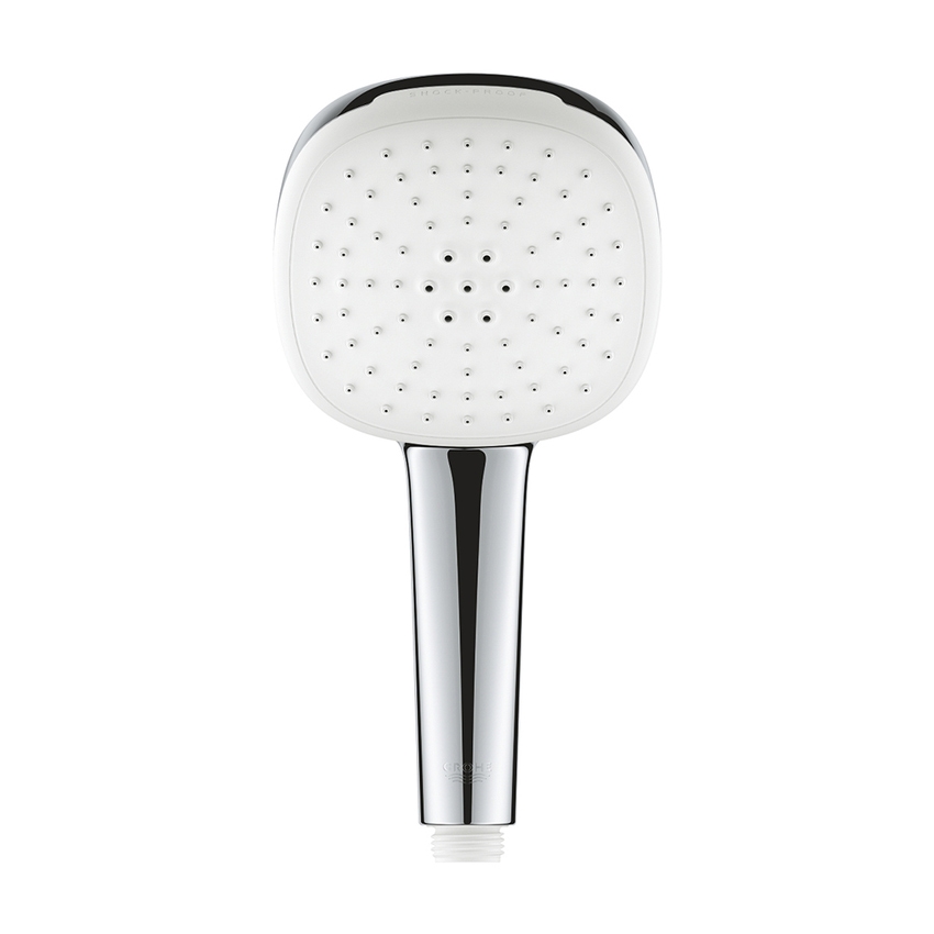 Immagine di Grohe TEMPESTA CUBE 110 manopola doccia a 2 getti, con risparmio idrico, finitura cromo 26746003