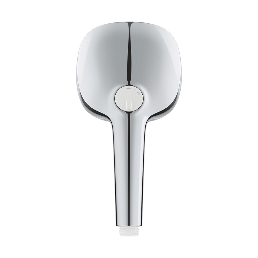 Immagine di Grohe TEMPESTA CUBE 110 manopola doccia a 2 getti, con sistema antiscottatura, finitura cromo 27571003