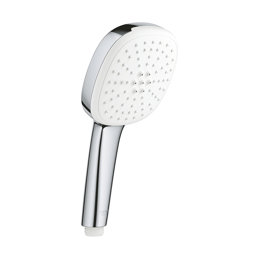 Immagine di Grohe TEMPESTA CUBE 110 manopola doccia a 2 getti, con sistema antiscottatura, finitura cromo 27571003