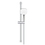 Immagine di Grohe TEMPESTA CUBE 110 set doccia con asta doccia H.60 cm, monopola Tempesta 110 27572003 3 getti e flessibile 175 cm, con sistema antiscottatura, finitura cromo 27786003