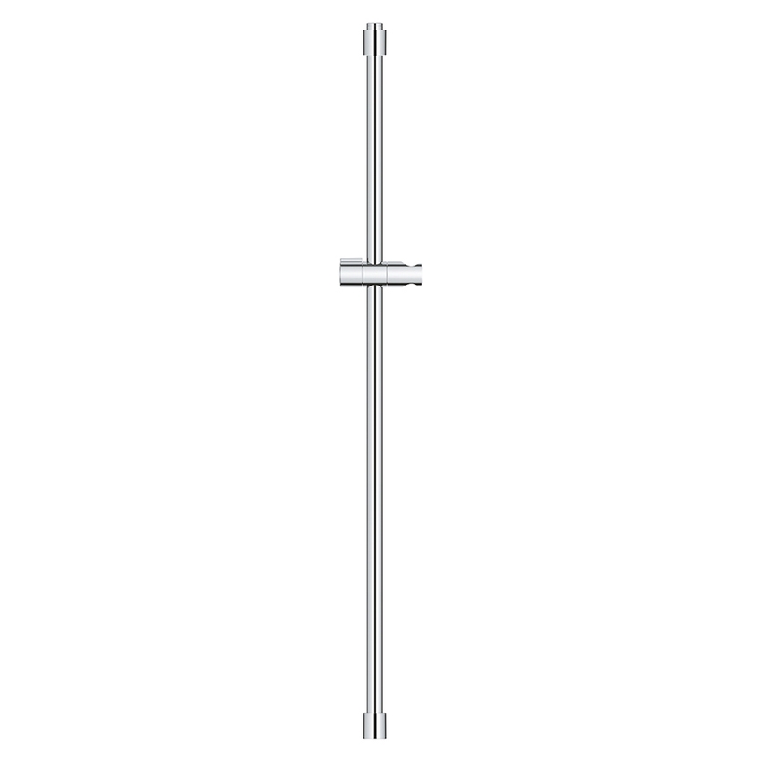 Immagine di Grohe TEMPESTA CUBE 110 asta doccia H.90 cm, con supporto scorrevole e inclinabile, fissaggio superiore regolabile in altezza, finitura cromo 27524001