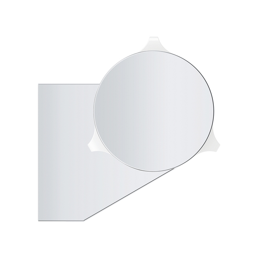 Immagine di Grohe TEMPESTA CUBE 110 supporto a parete per manopola doccia, regolabile, finitura cromo 27595001