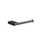 Gessi ORIGINI porta rotolo a parete, orizzontale o verticale, finitura black metal brushed PVD 66455#707