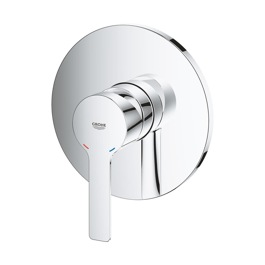 Immagine di Grohe LINEARE miscelatore monocomando per doccia, senza corpo incasso, finitura cromo  24063001