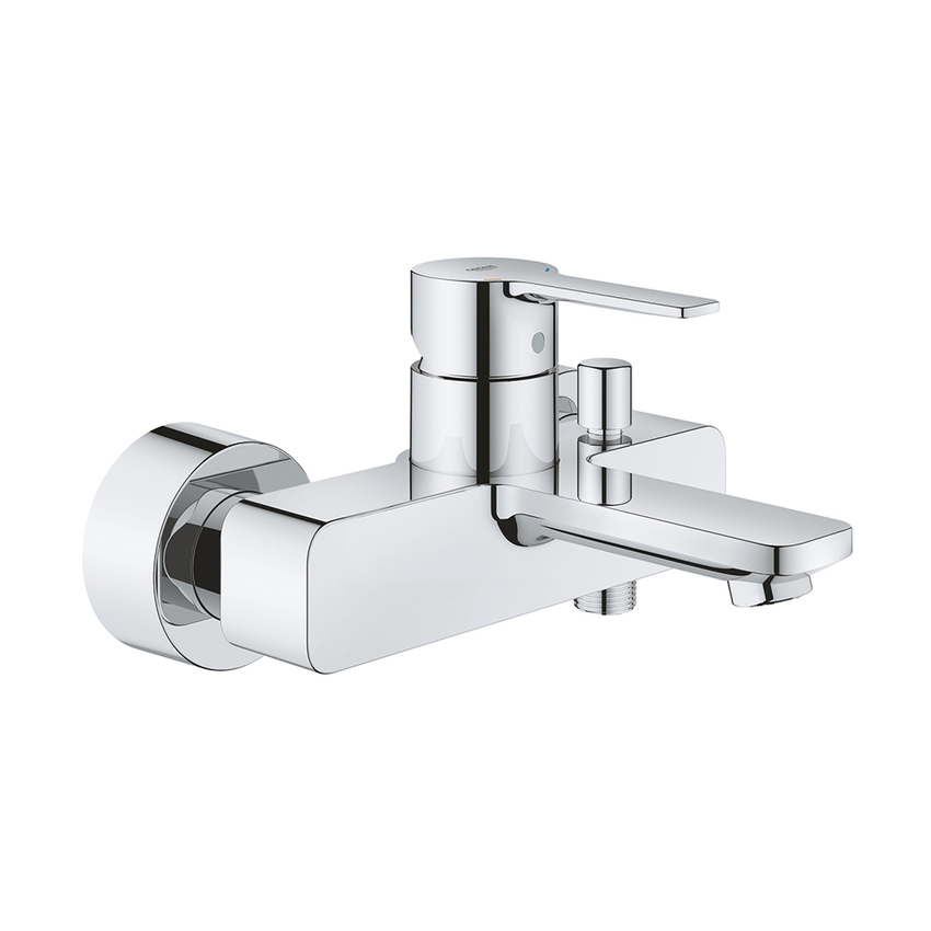 Immagine di Grohe LINEARE miscelatore monocomando per vasca o doccia, con deviatore automatico, finitura cromo 33849001