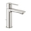 Immagine di Grohe LINEARE miscelatore monocomando H.18 cm, per lavabo, con scarico, finitura satinato super steel 32114DC1