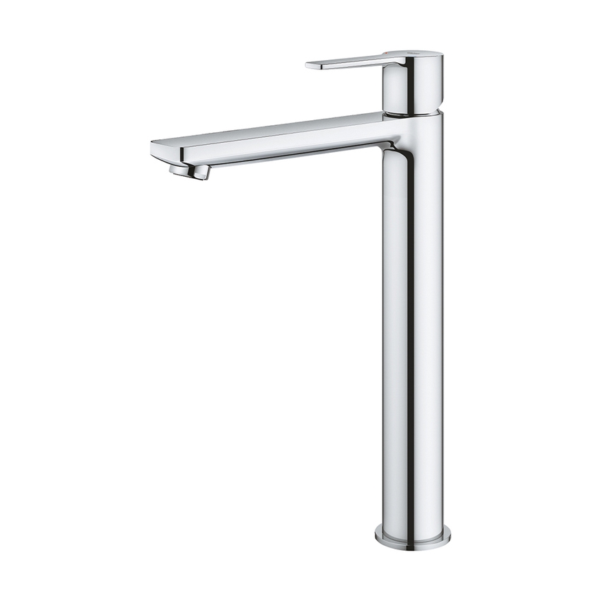 Immagine di Grohe LINEARE miscelatore freestanding H.31 cm, per bacinella, senza scarico, finitura cromo 23405001