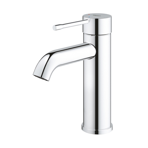 Immagine di Grohe ESSENCE miscelatore monocomando H.17 cm, per lavabo, senza scarico, finitura cromo 24179001