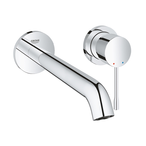 Immagine di Grohe ESSENCE miscelatore per lavabo P.23 cm, a 2 fori, da incasso, senza corpo incasso, finitura cromo 29193001