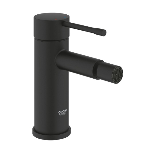 Immagine di Grohe ESSENCE miscelatore monocomando per bidet, senza scarico, colore nero finitura ultra opaco 24395KF1
