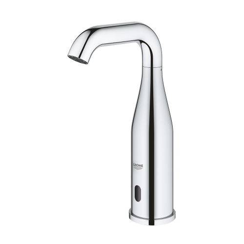 Immagine di Grohe ESSENCE E rubinetto elettronico H.22 cm, per lavabo, senza scarico, con comando ad infrarossi, finitura cromo 36446000