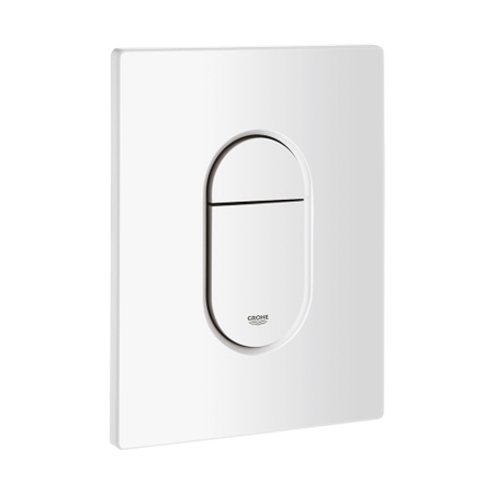 Immagine di Grohe ARENA COSMOPOLITAN piastra di azionamento per wc, installazione verticale, colore bianco 38844SH0