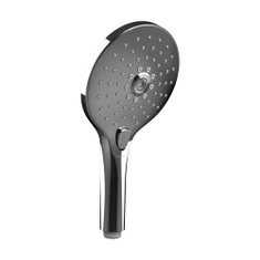 Immagine di Gessi SHOWER doccetta anticalcare 3 getti, con selettore a pulsante, finitura cromo 47351#031