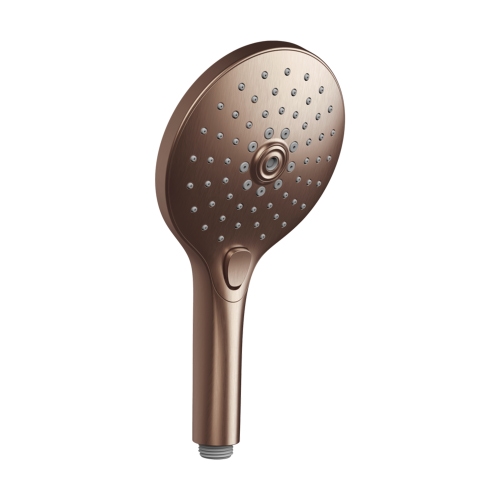 Immagine di Gessi SHOWER doccetta anticalcare 3 getti, con selettore a pulsante, finitura copper brushed PVD 47351#708