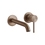 Immagine di Gessi 316 miscelatore lavabo, a parete, senza scarico e senza corpo incasso, finitura copper brushed PVD 54183#708