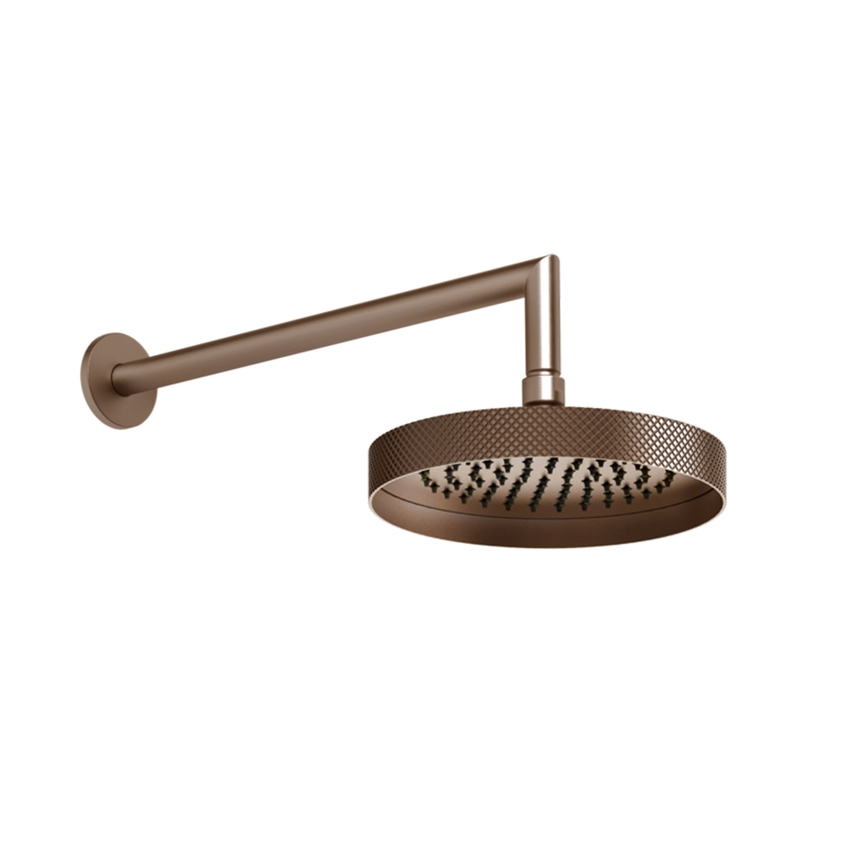 Immagine di Gessi ANELLO soffione a parete orientabile, finitura copper brushed PVD 63448#708