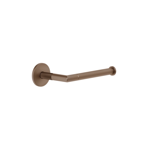 Immagine di Gessi ANELLO porta rotolo a parete, installazione orizzontale o verticale, finitura copper brushed PVD 63755#708