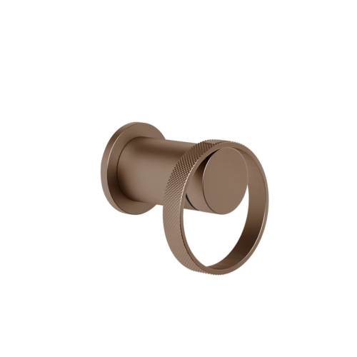 Immagine di Gessi ANELLO miscelatore a parete 1 uscita, senza corpo incasso, finitura copper brushed PVD 63361#708