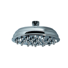 Immagine di Bellosta Soffione doccia rotondo Ø 20 cm, erogazione a pioggia, finitura cromo 01-055068