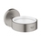 Immagine di Grohe ESSENTIALS supporto per bicchiere, dispenser sapone o portasapone, finitura satinato super steel 40369DC1