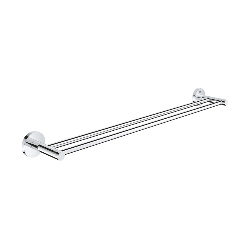 Immagine di Grohe ESSENTIALS porta salviette doppio L.60 cm, finitura cromo 40802001