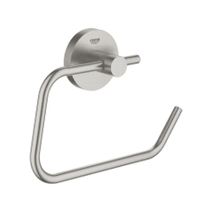 Immagine di Grohe ESSENTIALS porta rotolo, finitura satinato super steel 40689DC1