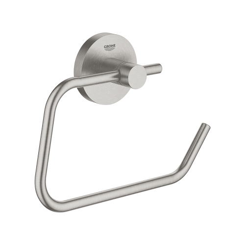 Immagine di Grohe ESSENTIALS porta rotolo, finitura satinato super steel 40689DC1