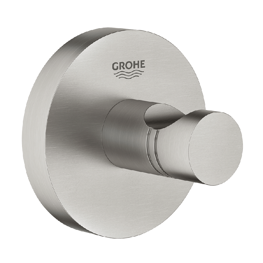 Immagine di Grohe ESSENTIALS gancio, finitura satinato super steel 40364DC1