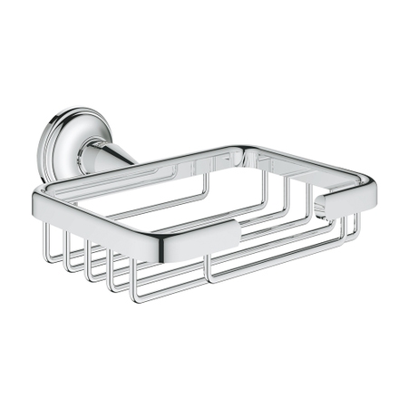 Immagine di Grohe ESSENTIALS AUTHENTIC griglia porta oggetti piccola, finitura cromo 40659001