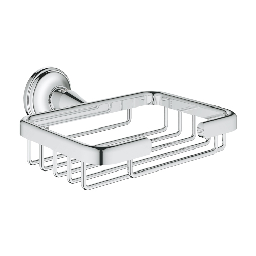 Immagine di Grohe ESSENTIALS AUTHENTIC griglia porta oggetti piccola, finitura cromo 40659001