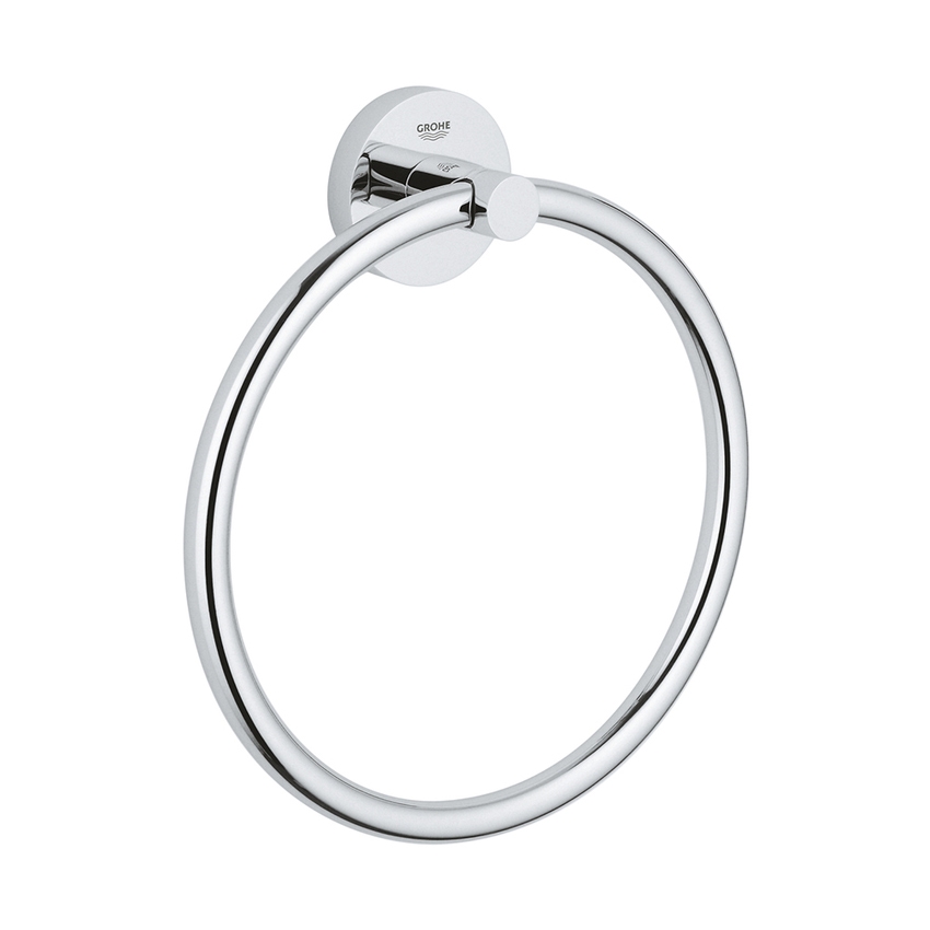 Immagine di Grohe ESSENTIALS porta salviette ad anello, finitura cromo 40365001