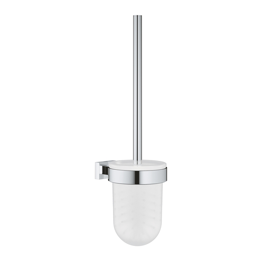 Immagine di Grohe ESSENTIAL CUBE porta scopino completo, finitura cromo 40513001