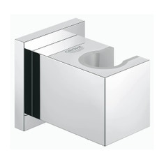 Immagine di Grohe EUPHORIA CUBE supporto a parete per manopola doccia, finitura cromo 27693000